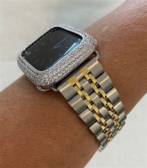 two tone apple watch band